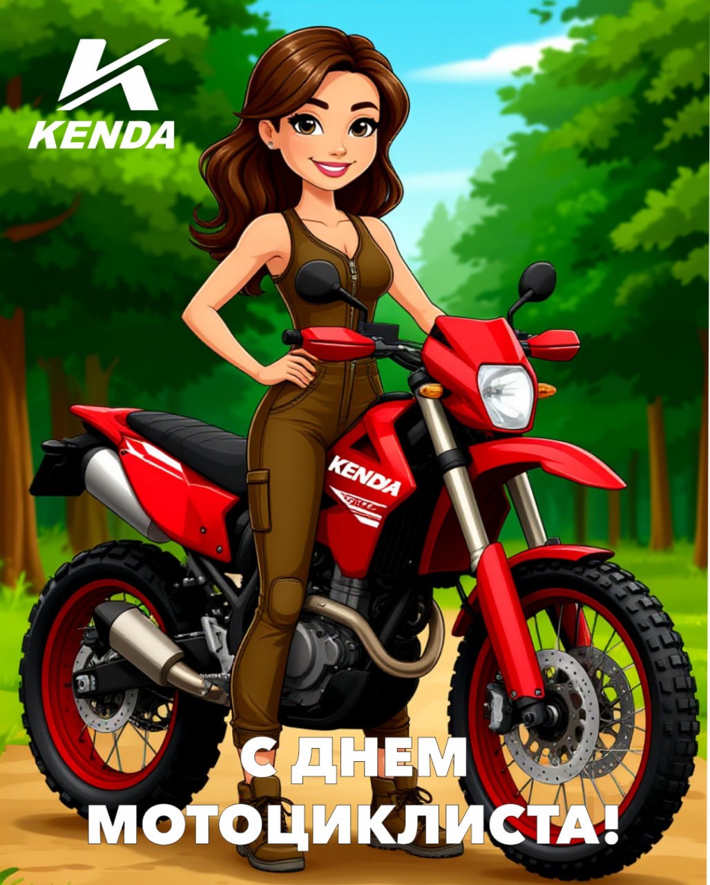 Поздравляем вас с Днем мотоциклиста!